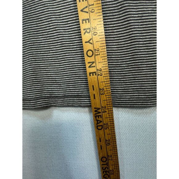 Talbots Petites Woman Short Sleeve T-Shirt Plus Size 1X Brown Striped Casual - Picture 5 of 9